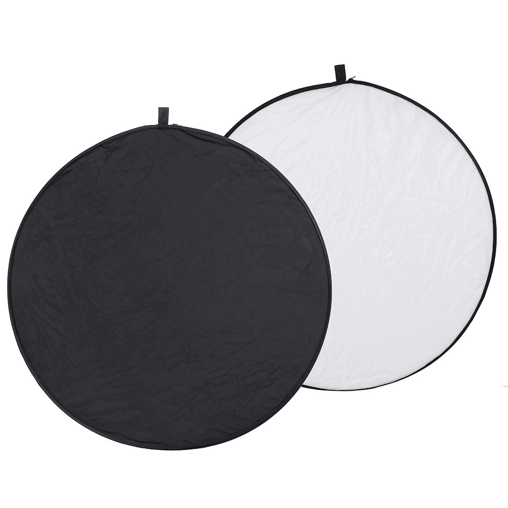 Gold and silver white black soft light 5 color one folding reflector photographic equipment portable baffle studio fill light soft light — foto 8