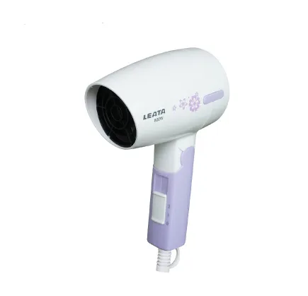 Hair dryer home small power dormitory student mini portable folding small hair dryer tube cold bedroom female Purple - Shop at LoveMi