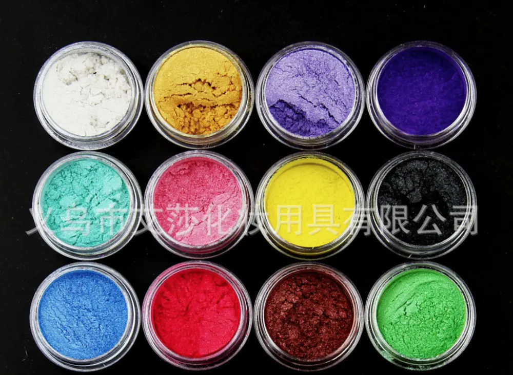 Shadow Set Organic Beauty Minerals Vegan All Natural Hand