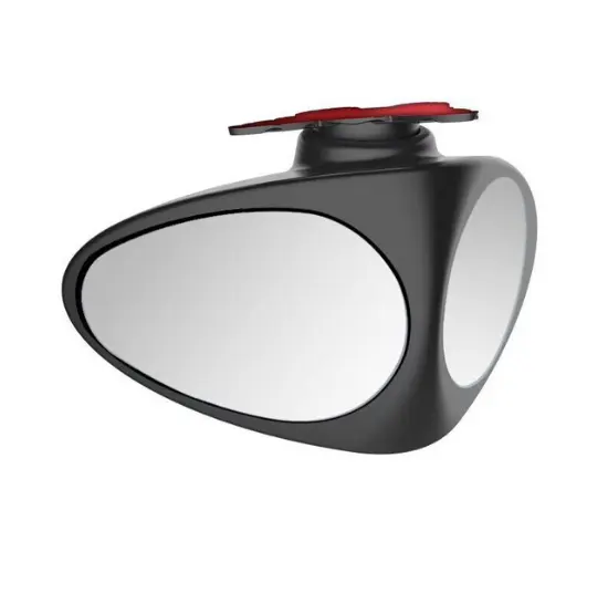 Double vision auxiliary mirror car rearview