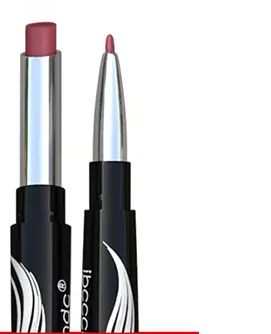 Lip gloss moisturizing matte double head automatic rotation multi-function lipstick lip liner