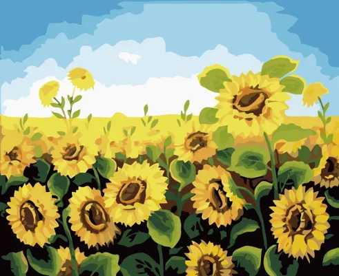 DIY PBN acrylic Van Gogh painting pictures by the numbers framed canvas wall art room home decoration B No Farme - Shop at LoveMi