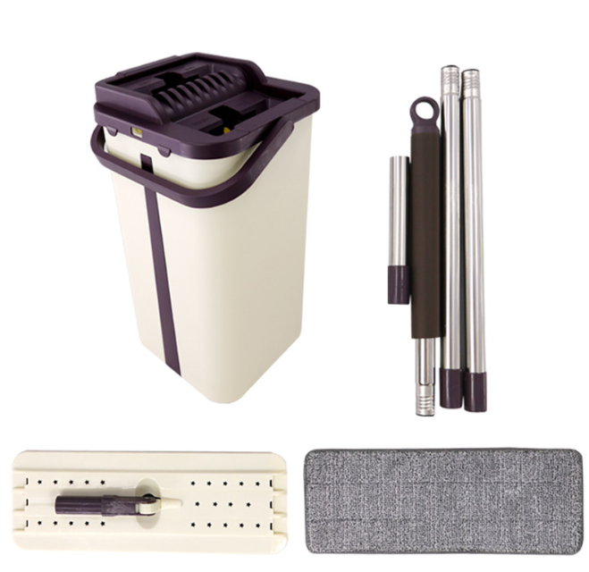 Ведро для швабры с отжимом для мытья полов. Ленивые швабры. Головка для мытья полов. Очиститель для дома. Молния предлагает кухонный вращение.