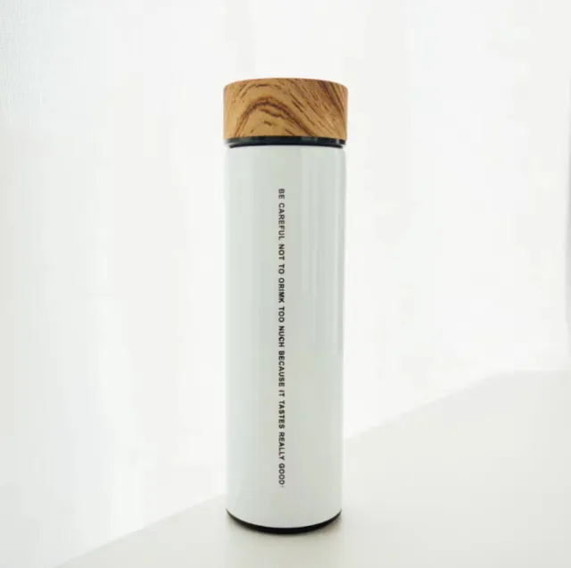 Wood grain cover business 304 mug White - Shop at LoveMi