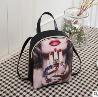 new Korean version of the print three use shoulder bag wind up shoulder bag handbag Messenger bag Thick Shoulder Strap Ring - Shop at LoveMi