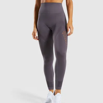 Seamless yoga pants Coffee - Shop at LoveMi