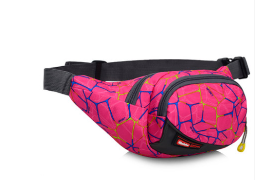 Sports multi-function waterproof pockets men and women large capacity to collect money cashier business canvas mobile phone bag chest bag — foto 14