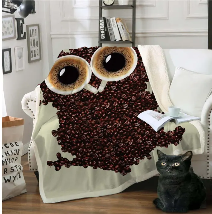 Thickening Blanket Cotton Velvet Lazy Napping Outdoor