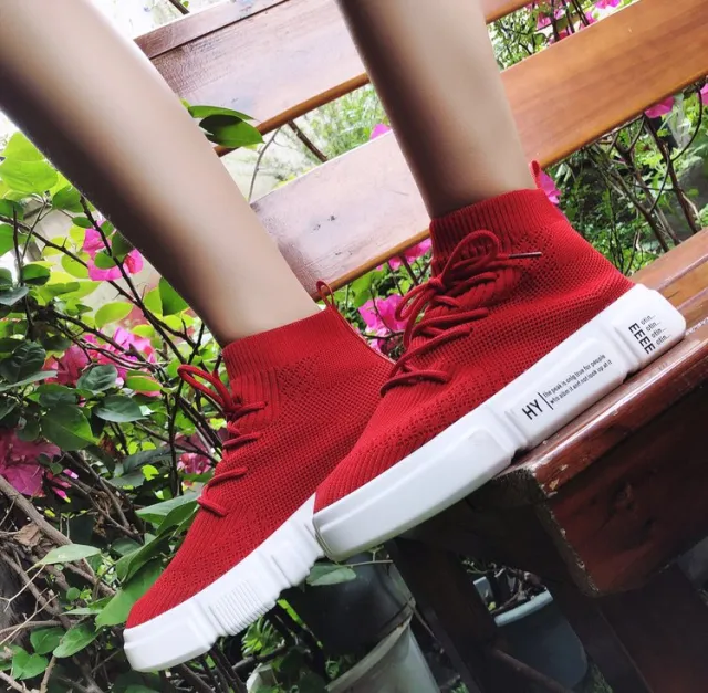 Low top canvas shoes Red - Shop at LoveMi
