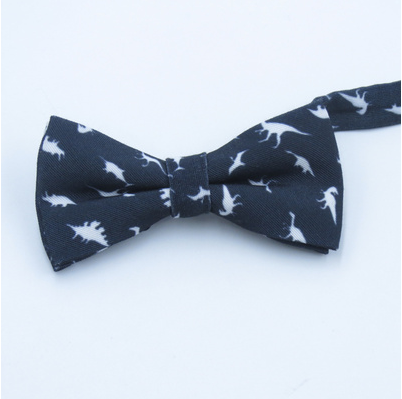 Black bow tie