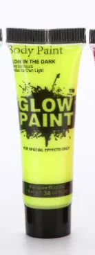 Environmentally friendly non-toxic body paint - Yellow
