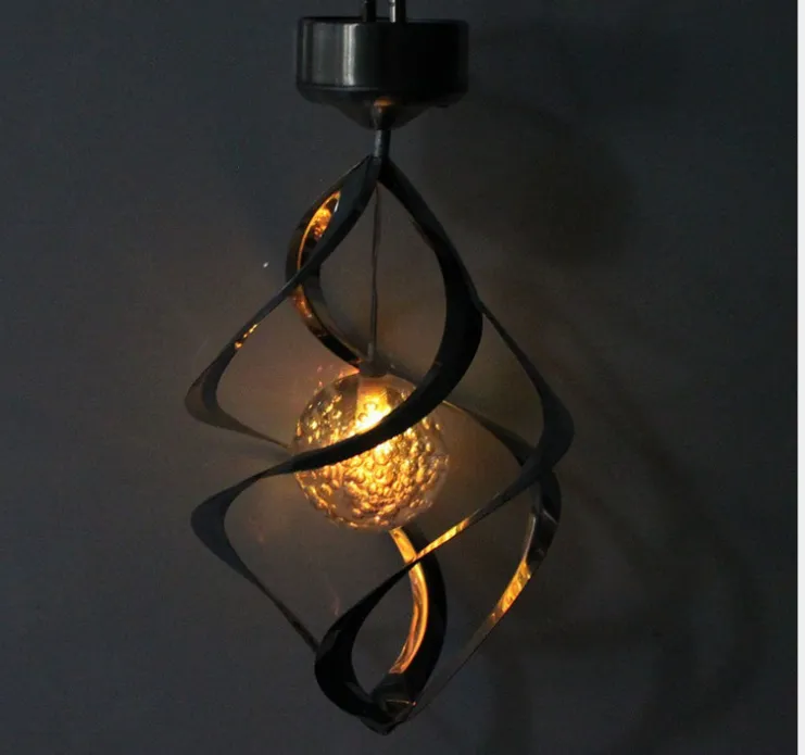 LED Color Changing Solar Wind Chime Light – image 2