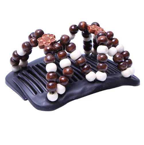 Vintage Elastic Hairpin Stretch Hair Comb Hot Sales Beaded Hair Magic Comb Clip Beads Pin Ladies Hair Accessories 1 - Shop at LoveMi