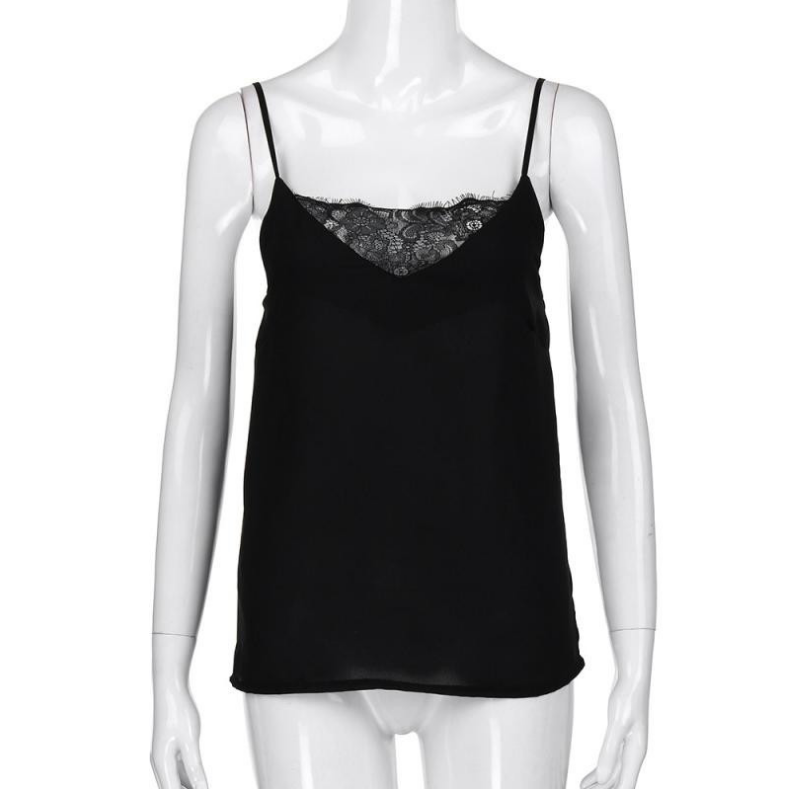 V-neck sling sexy lace vest
