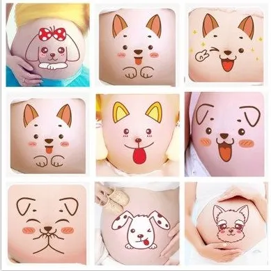 Compatible with Apple, Pregnant women take pictures of pregnant women with belly stickers, pregnant women with belly stickers, pregnant women with ... - Shop at LoveMi