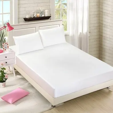 Summer Ice Silk Bed Solid Color Bed Cover Bed