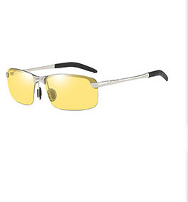 Silver frame yellow