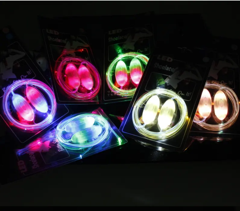 Led Sport Shoe Laces Glow Strings Round
