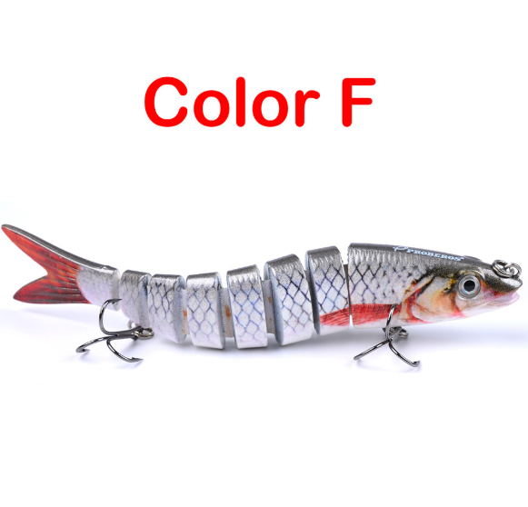 Dropship Pike Fishing Lures Artificial Multi Jointed Sections Hard