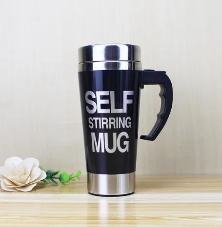 Creative gift mixing cup lazy supplies large capacity mixing cup gift coffee cup Black - Shop at LoveMi