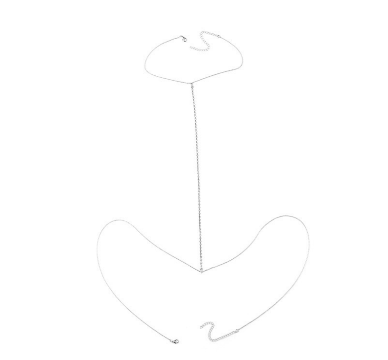 Simple and sexy, versatile casual body clothing chain, diamond-studded body chain
