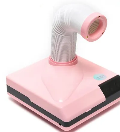 New filter mesh nail cleaner 60W high power dual use telescopic tube nail vacuum cleaner Pink - Shop at LoveMi