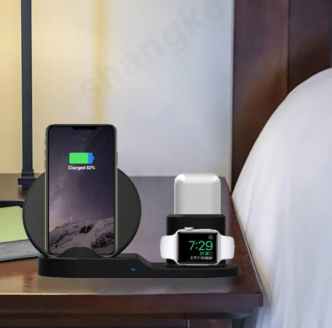 Compatible with Apple, 3-in-1 Wireless Charger