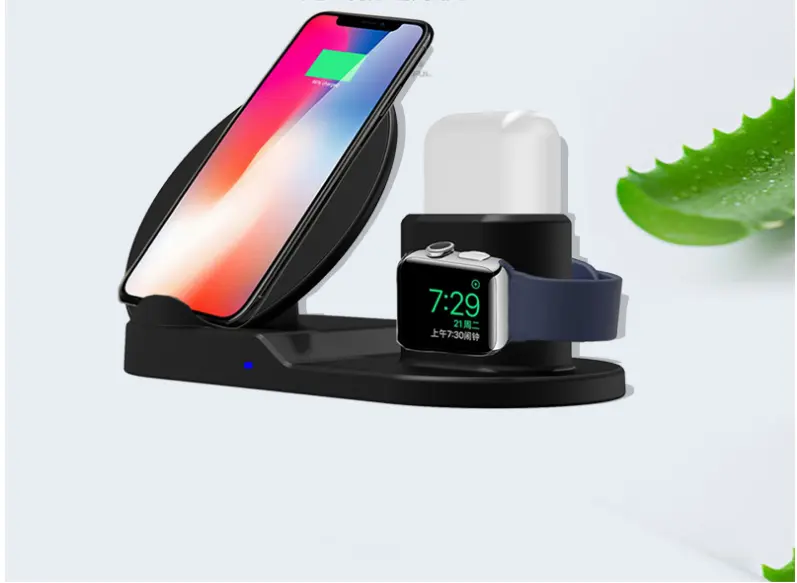 Compatible with Apple, 3-in-1 Wireless Charger