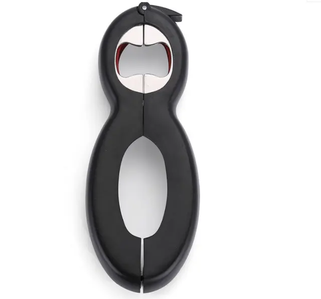 Multifunctional Easy Opener Six in One Bottle Can Opener Gray3Pc - Shop at LoveMi