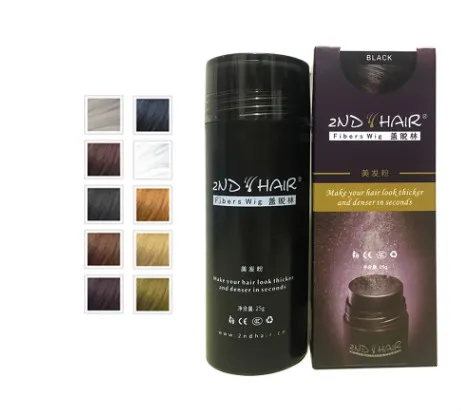 Dense fiber thick hair powder hair thick hair occurs hair artifact repair hair spray spray hair extension fiber Gold - Shop at LoveMi