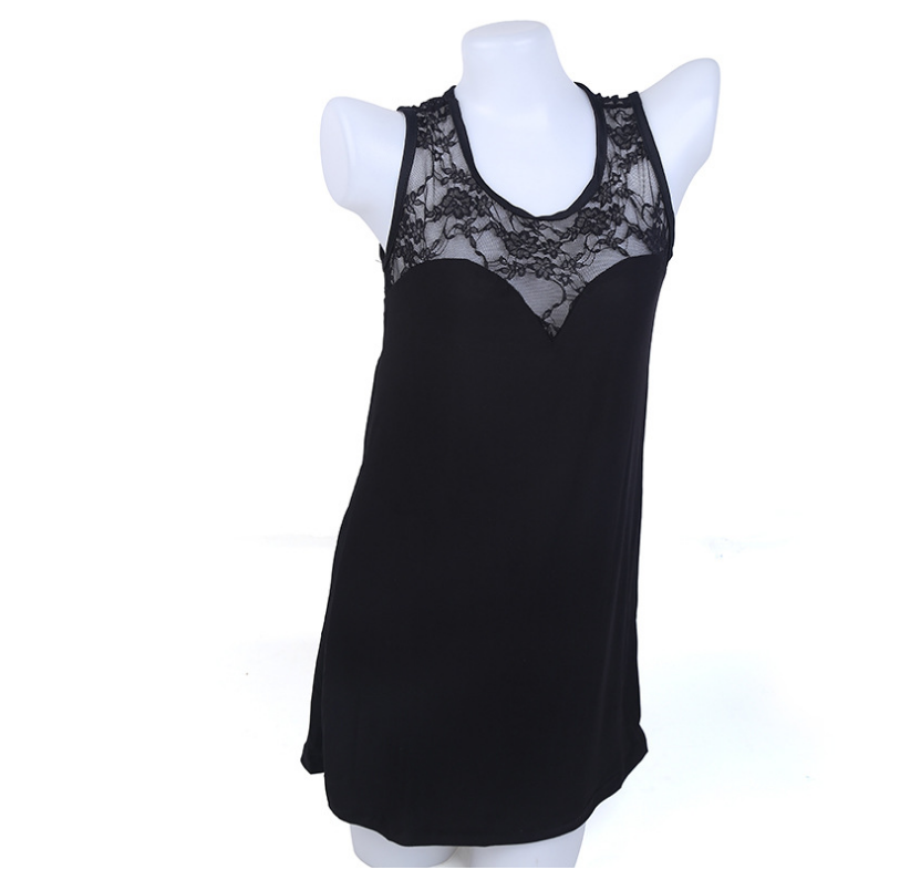 Lace sexy dress vest skirt