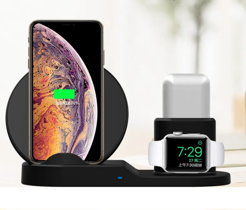 Compatible with Apple, 3-in-1 Wireless Charger