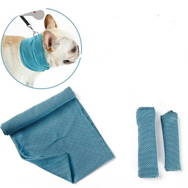 Law Fighting Collar Supplies Triangle Towel Cooling Summer Heatstroke