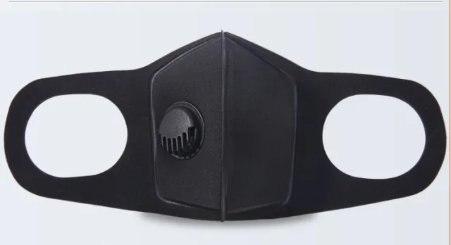 Breathable Mask Japanese Pitta Mask Easy Clean Autumn and Winter Fashion Korean Mask Black - Shop at LoveMi