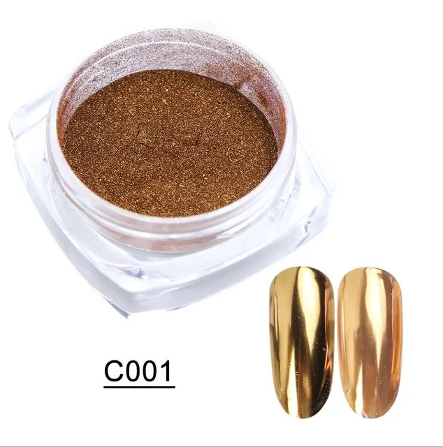 13 intermediate titanium powder illusion mirror powder super fine plating metal powder Magic C001 - Shop at LoveMi