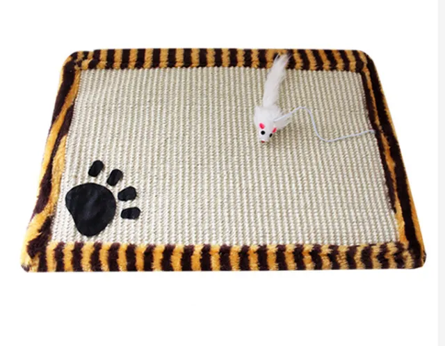 Cat claws mat cat scratch board Yellow Stripe - Shop at LoveMi
