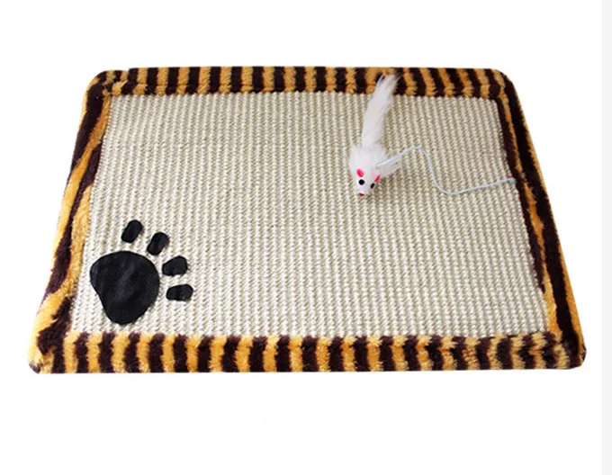 Cat claws mat cat scratch board - Yellow Stripe