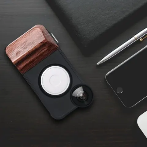 Mobile Phone Fill Light Lens Case