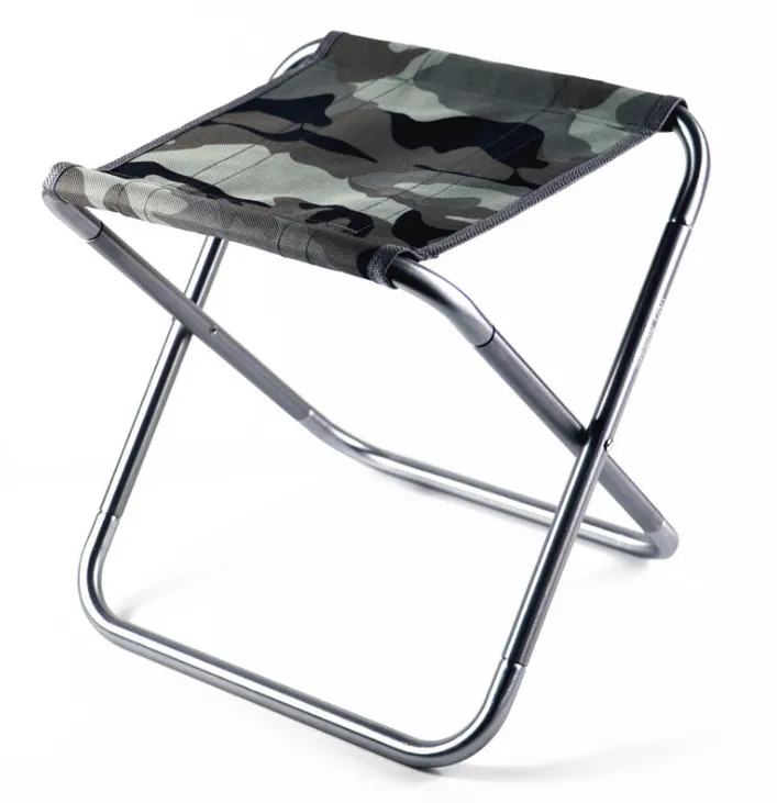 Outdoor Aluminum Folding Stool Chair - H