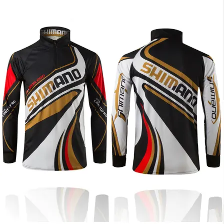 Quick-drying Breathable Sunscreen Adult Professional Fishing Clothing Printed Male