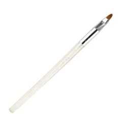 Manicure tool crystal engraved phototherapy pen Painted drawing line gradient point flower pen - White Small Round Head - View 1