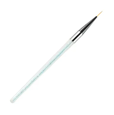 Manicure tool crystal engraved phototherapy pen Painted drawing line gradient point flower pen Blue Pull Wire - Shop at LoveMi