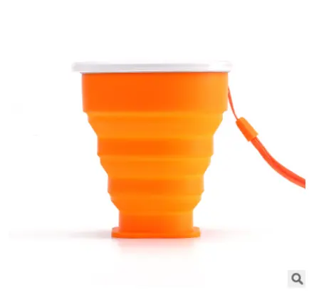 Outdoor Portable Collapsible Water Cup Multi-function Creative Cup