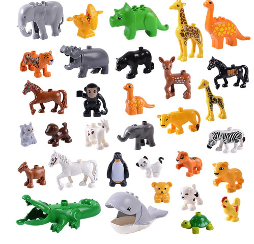 Children's large particles compatible building blocks enlightenment boy and girl puzzle assembly toys