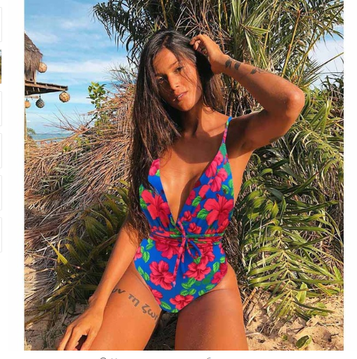 One Piece Swimsuit Female Backless Bodysuit L 6Style - Shop at LoveMi
