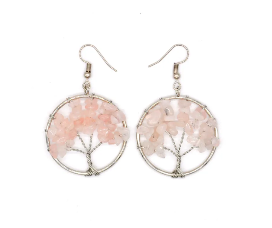 Crystal Wishing Tree Earrings