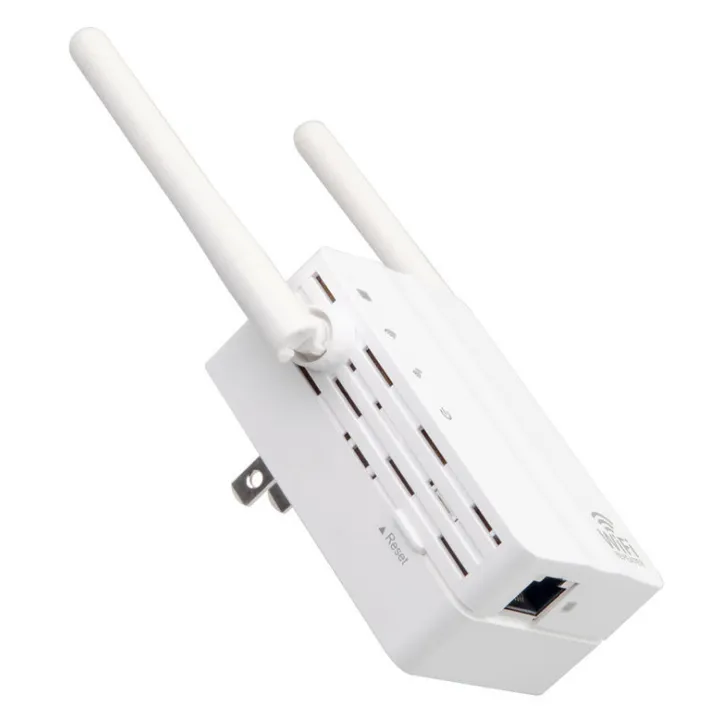 Manufacturers direct 300M WIFI signal amplifier, wireless router repeater small steamed bread Repeater – image 5
