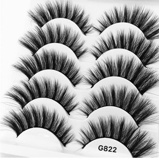 3D mink hair false eyelashes G822 - Shop at LoveMi