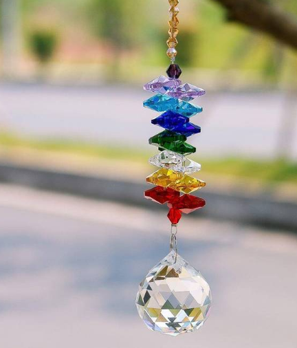 Crystal home pendant DIY wedding hanging bead curtain decoration pendant car