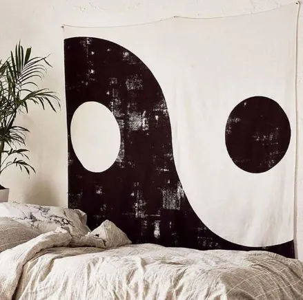 Yin Yang Tapestry 150X130Cm Thick - Shop at LoveMi